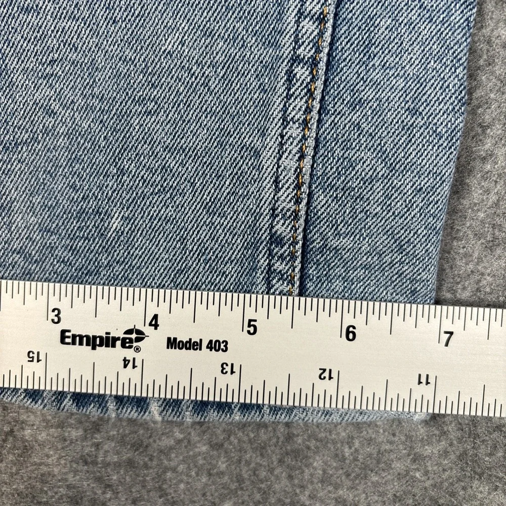 Gap Jeans Mens 30 Light Blue‎ 1969 Button Fly Straight Leg Blue Coral Denim